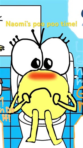 Naomi’s poo poo time! Kak creator!