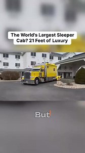 Part 02 | The World's Largest Sleeper Cab? 21 Feet of Luxury #trucking #trucks #truckdriver | Extreme Machines