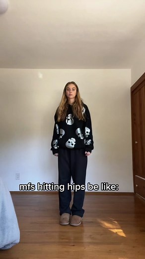 Dance Routine in Stylish Black Sweater