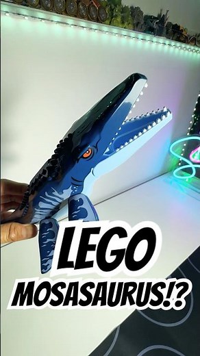 $0.30 vs $300 Jurassic World Dinosaurs! Lego Mosasaurus, T-Rex, Spinosaurus