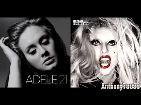 Adele vs. Lady Gaga - Rolling In The Deep vs. Judas (BEST MASHUP)