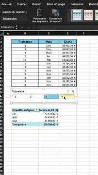 How do I create a dynamic chart with a filter in Excel?