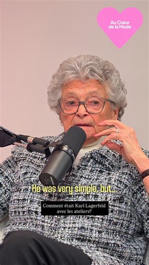 Loïc Prigent on Instagram: "Les deux épisodes avec Anita Briey la fantastique mémoire de la mode sont dispo sur les plateformes d’écoute! AU CŒUR DE LA MODE! Anita Briey, la première d’atelier préférée de Karlito! Ce podcast a été enregistré par ACAST Écrit avec @natachamorice Monté par Clément Duché Coordination: @rafaelenixsecondi et Natacha Morice Produit par DERALF Hébergé par @acastfr Conception graphique @robinabreu et @blahone #aucoeurdelamode #hautecouture #mode"