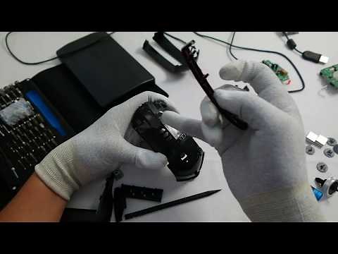 Microsoft Sidewinder Mouse zerlegen und reinigen