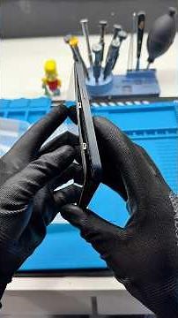 iPhone 13 with a swollen battery, almost exploding #cellphonerepair #iphone