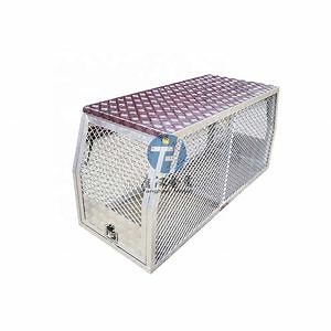 [Hot Item] 700mm Ute Canopy Aluminum Toolbox Dog Boxes for Truck Ute/ATV/Trailer
