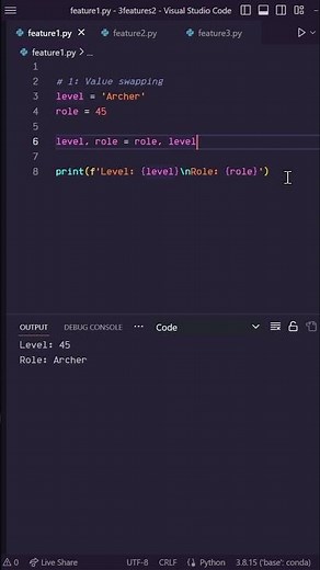 3 Python Features You MAY NOT Know!! #python #programming #coding