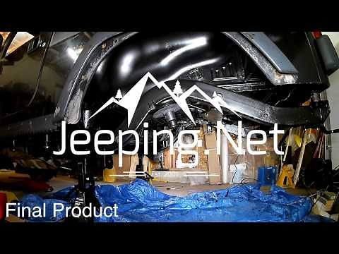How to POR15 the underbody / frame of a Jeep