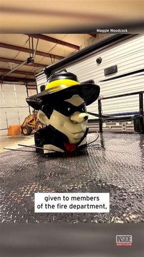 Who Stole Firefighter's Hamburglar Statue? #shorts