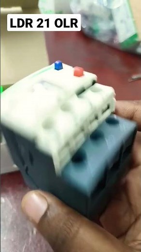 Schneider electric overload relay for contactor i#electricalwale #timerswitch