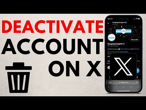 How to Deactivate Your X Account - Temporarily Deactivate Twitter Account