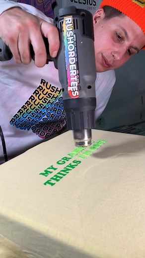 1.6M views · 4K reactions | As long as SHE thinks so, that's all that matters  Any other favorite grandchild NEED this tee?! ‍♂️ #screenprinting #screenprint #screenprintinglife | Rush Order Tees | Facebook