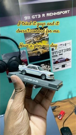 1:64 Scale 1975 BMW CSL 3.0 🤩 by Majorette for MRP. #viral #viralshorts