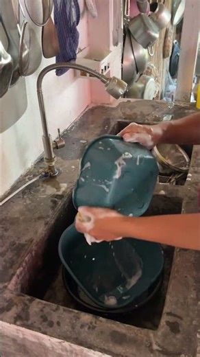 The Soothing Clean Dirty Dishes And Water Sounds - ASMR Satisfying