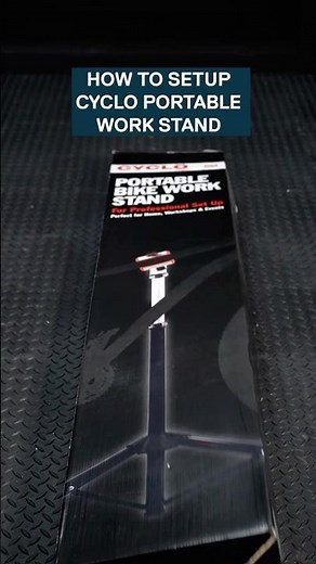 🚲 How to Set-up a Cyclo Portable Work Stand 🛠️