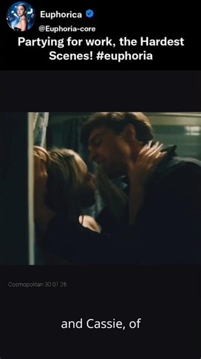 Hardest Euphoria Scenes! #euphoria #sydneysweeney #euphoriaseason3 #shorts