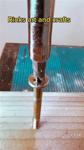 How to remove a stripped screw from wood and plastic. #woodworking #short