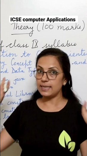 Videos on all the topics for ICSE Computers