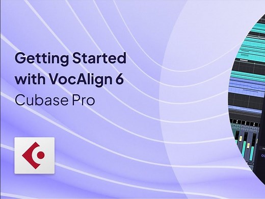 Synchro Arts VocAlign 6 Pro 音频对齐音高节奏对位插件 Cubase ARA 教程