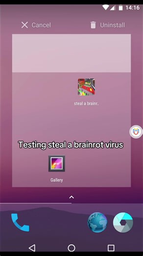 #stealabrainrot #fyp #virustesting #malware #testandovirus | brain rot test