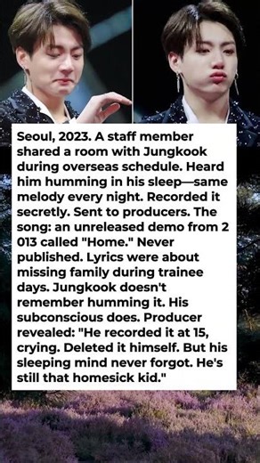 The Song BTS Jungkook Hums in His Sleep Was Identified by a Roommate and It Destroyed ARMYs