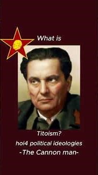 Hoi4 political ideologies, Titoism?