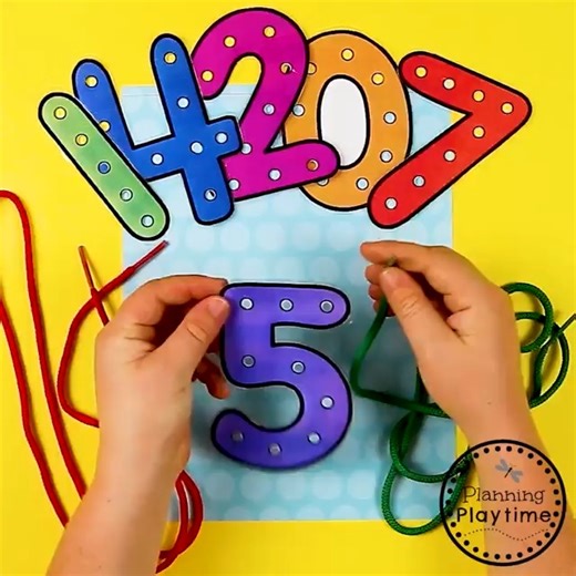 15K views · 50 reactions | Looking for a fun Preschool Math Unit? This set is all about numbers and counting for numbers 1-10. Kids can form numbers, play with them and count them in so many different ways. https://planningplaytime.com/preschool-math/ | Planning Playtime - Learning Through Play | Facebook