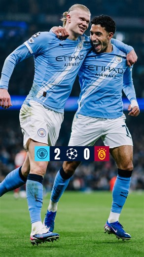 Highlights from last night's 2-0 victory over Galatasary in the UEFA Champions League 📺🩵 | Manchester City