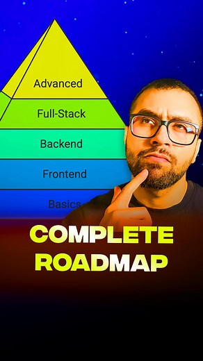 Vipul Tyagi on Instagram: "Roadmap for web development"