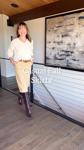 14K views · 35 reactions | Gravitating toward casual skirts for...