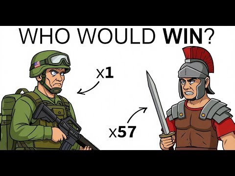 Navy SEAL vs 57 Roman Gladiators – Colosseum Alternate History