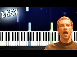 Coldplay - Fix You - EASY Piano Tutorial by PlutaX