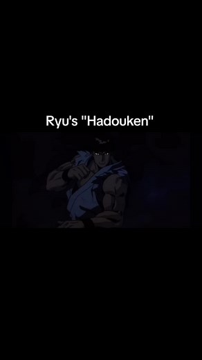 Ryu's Hadouken: An Iconic Anime Edit