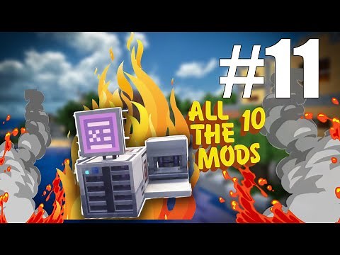 Minecraft ATM 10 Best storage system (Applied Energistics 2)