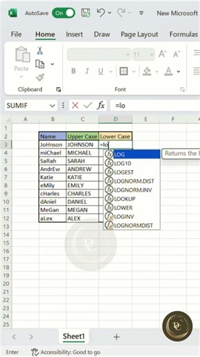 Excel Beginners Tutorial #excel #exceltutorial #exceltips