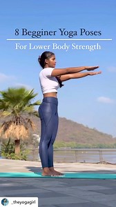 8.5K views · 75 reactions | ✨8 Beginner Yoga Poses for Lower Body...