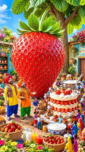 🍓 Strawberry Cake Ice Cream #chunauti #MultiDoChallenge #MultiDo #MultiDoChallengeHindi #montagem