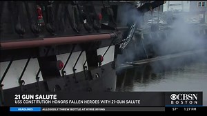 3.5K views · 92 reactions | The USS Constitution honored fallen heroes on Memorial Day with a 21-gun salute https://cbsloc.al/3fxQlPb | WBZ / CBS News Boston | Facebook