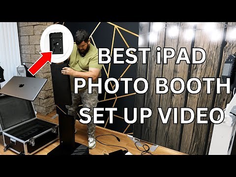 How to set up the BEST iPad Photo Booth - The Deluxe Duo
