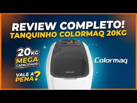 Tanquinho Colormaq 20kg Ecomax VALE A PENA ? Review Completo, Teste Real e Análise Honesta de Uso!