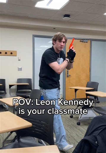 Poor rookie leon Shirt from @In Print We Trust CODE: MADDOXYZ for 10% off #maddoxyz #skit #leonkennedy #residentevil #re4