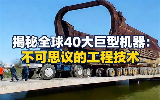 [中配]揭秘全球40大巨型机器：不可思议的工程技术 - Lord Gizmo