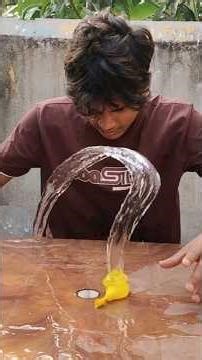 BALUN VS WATER EXPERIMENTS #shorts #viral #experiment #science #balun #trending