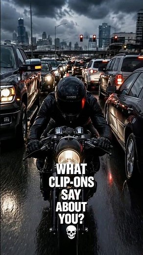 THE CLIP-ON RIDER STEREOTYPE IS REAL 🏍️ #biker #motorcycle