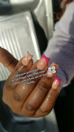 We are running a Massive promotion on the stickons with gel polish K150 finger nails the nails comes with a free set of eye lashes Promotion will be available on the following days monday.. Tuesday...Wednesday... Thursday and Saturday get booking and secure your slots we are at kabwata market shop number 25 Call or WhatsApp 0973279913 #foryourpage #goviral #zambiantiktok🇿🇲 #fyppppppppppppppppppppppp #creatorsearchinsights
