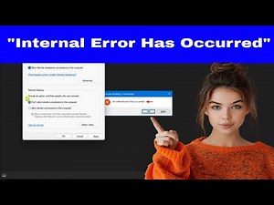 [FIX] “Internal Error Has Occurred” Remote Desktop Connection (Windows 10 & 11)