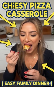 Cheesy Pizza Casserole | Easy Family Dinner