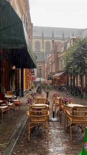 Rainy days in Haarlem, but who cares when it looks this good? ☔️✨ 📽️ @stratenvanhaarlem #HaarlemMagic #RainyDayVibes #VisitNetherlands #Niederlande #Reels | Visit Netherlands