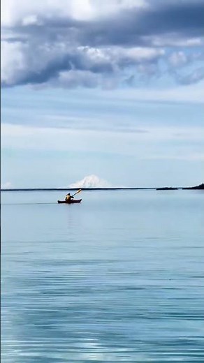 Nothin quite like padding on Alaskas fresh water lakes