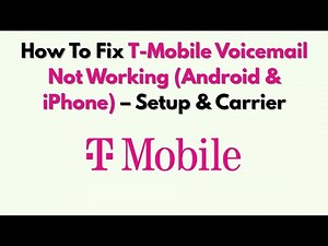 How To Fix T-Mobile Voicemail Not Working (Android & iPhone) – Setup & Carrier
